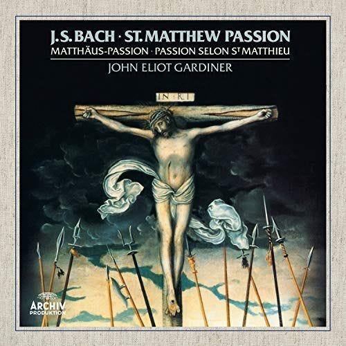 JOHN ELIOT GARDINER BACH: ST. MATTHEW PASSION [1988 RECORDING] NEW LP - Picture 1 of 1