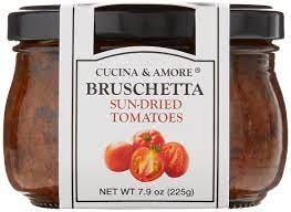 Amazon.com : CUCINA & AMORE Sun Dried Tomato Bruschetta, 7.9 OZ : Grocery &  Gourmet Food