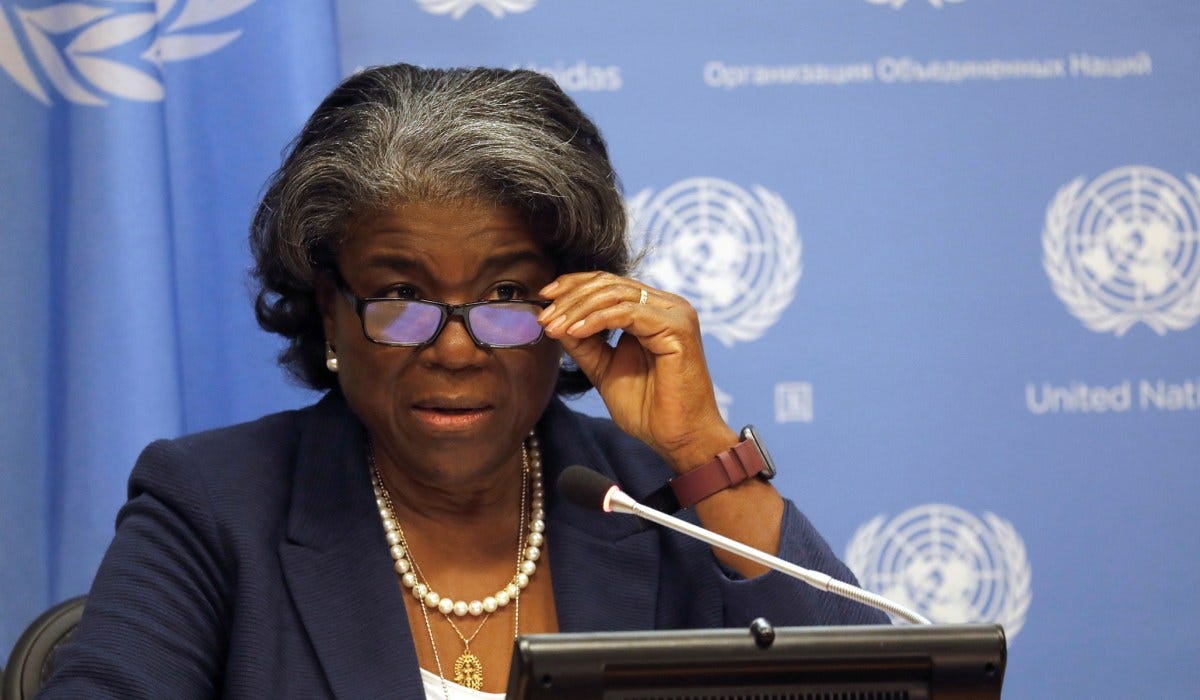 Linda Thomas-Greenfield’s Unacceptable U.N. Speech Comments | America Revealed
