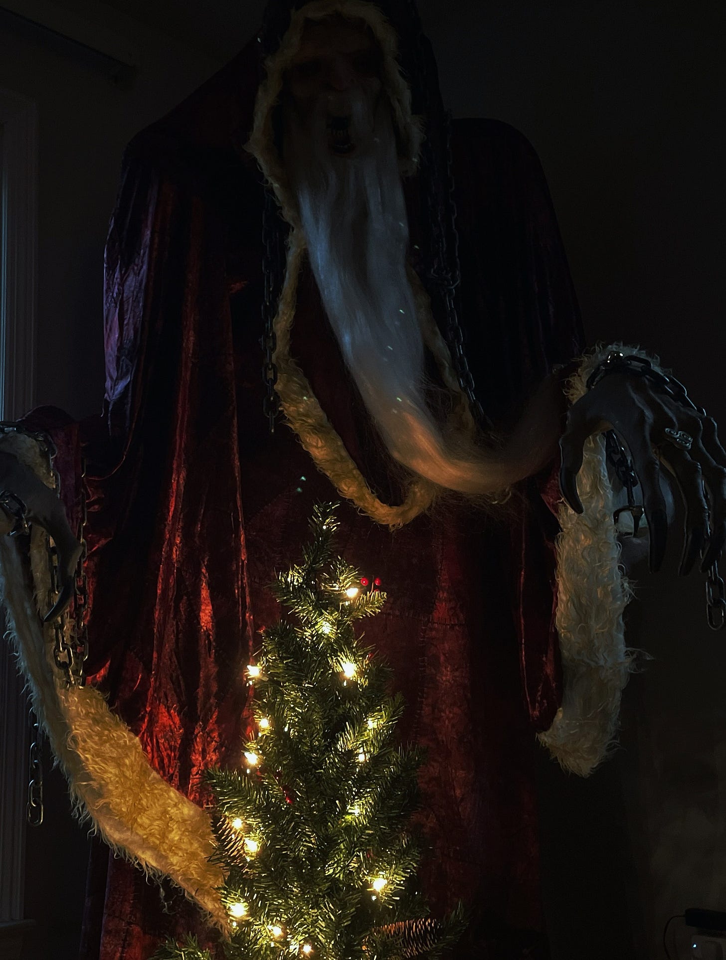 Krampus and his tree