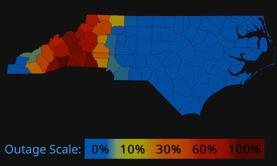 A map of the state of north carolina

Description automatically generated