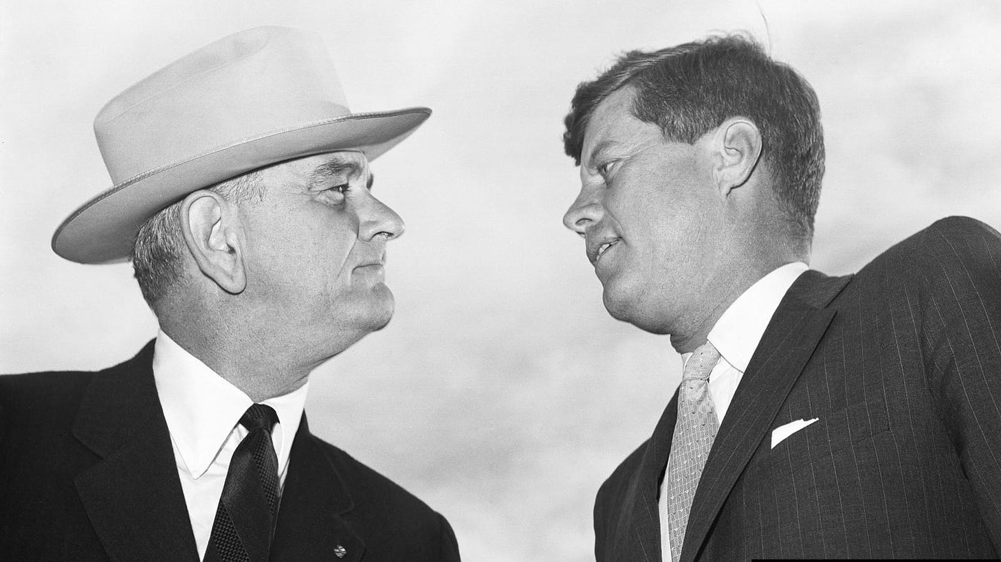 It Will Not Be Lyndon': Why JFK Wanted to Drop LBJ for Reelection