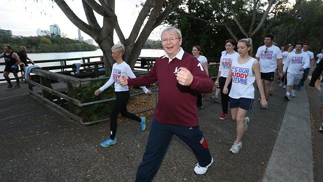 Kevin Rudd wanted to try and do everything 