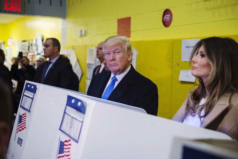 Despite debunking, Donald Trump sticks to voter fraud claims 2017 images