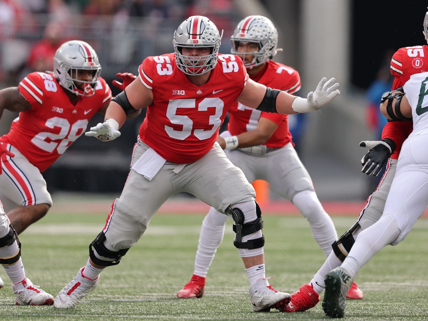 Checking in on the Ohio State offensive line: Luke Wypler should become a  star in 2022 - Land-Grant Holy Land