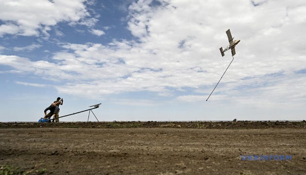 Combat use of strike drones on Zaporizhzhia axis / Photo: Dmytro Smolienko. Ukrinform