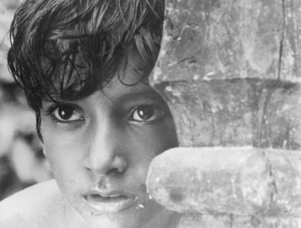 Subir Bannerjee as Apu in Satyajit Ray’s masterpiece, Pather Panchali (1955)