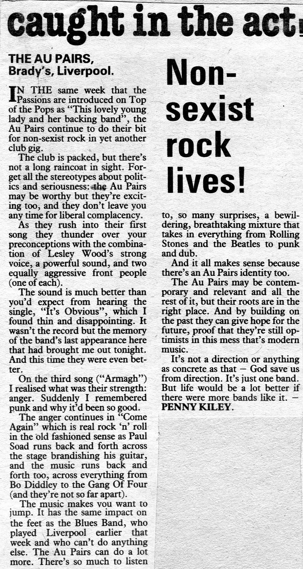 The original cutting. Full text below.