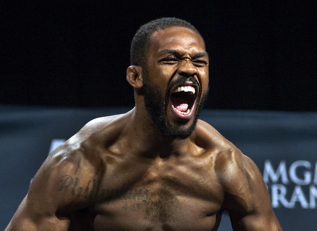 UFC champion Jon Jones enters rehab after positive cocaine test - Los  Angeles Times