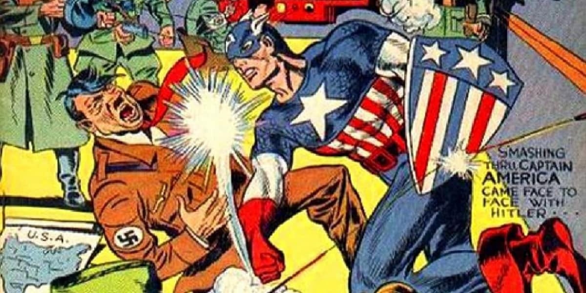 Captain America was punching Nazis in 1941. Here's why that was so ...