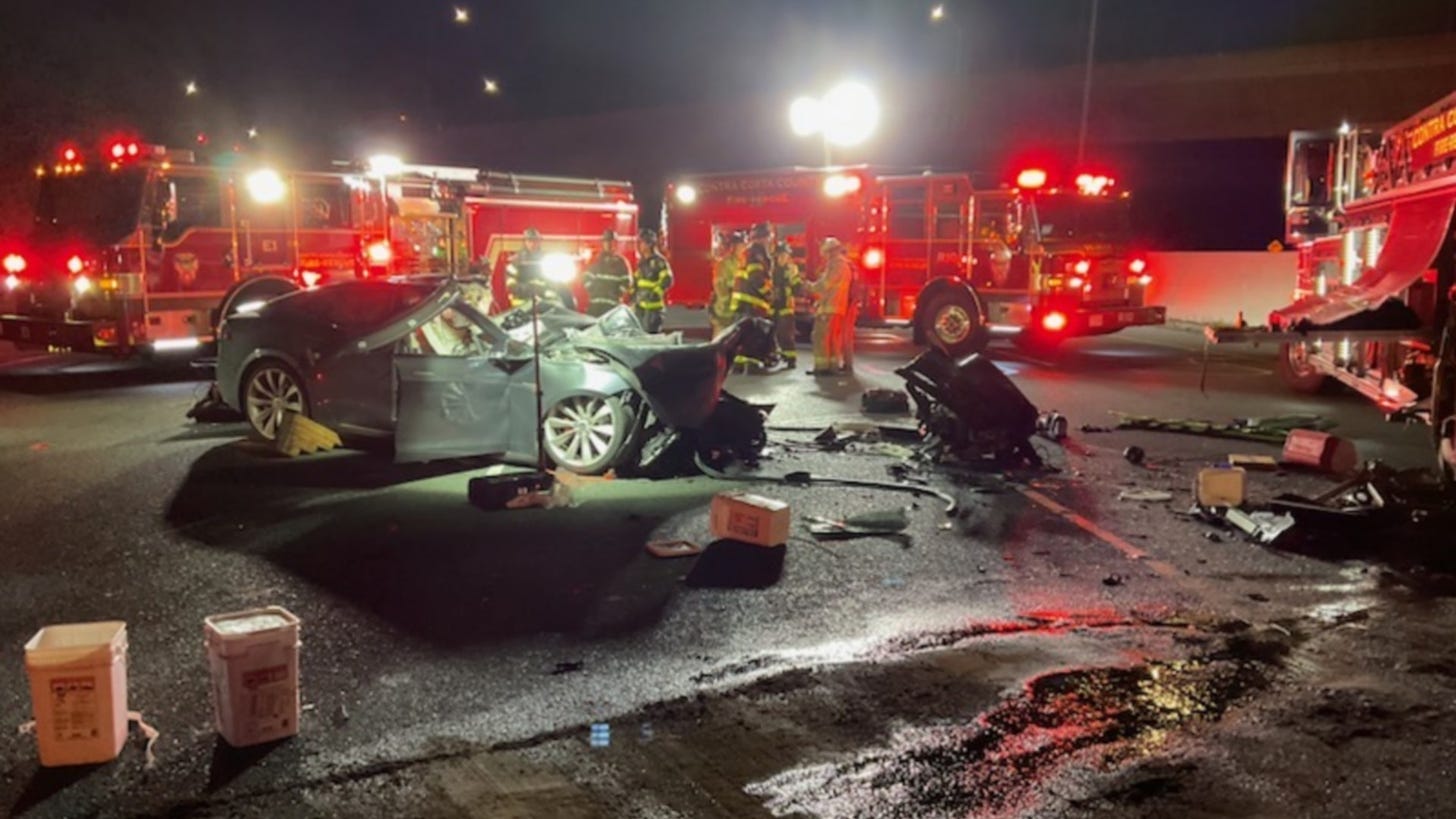 Another Tesla Crashes Into an Emergency Vehicle, Kills Driver – Was It on  Autopilot? - autoevolution