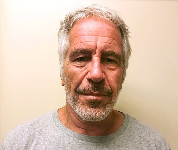 Epstein's Autopsy 'Points to Homicide,' Pathologist Hired by Brother Claims  - The New York Times