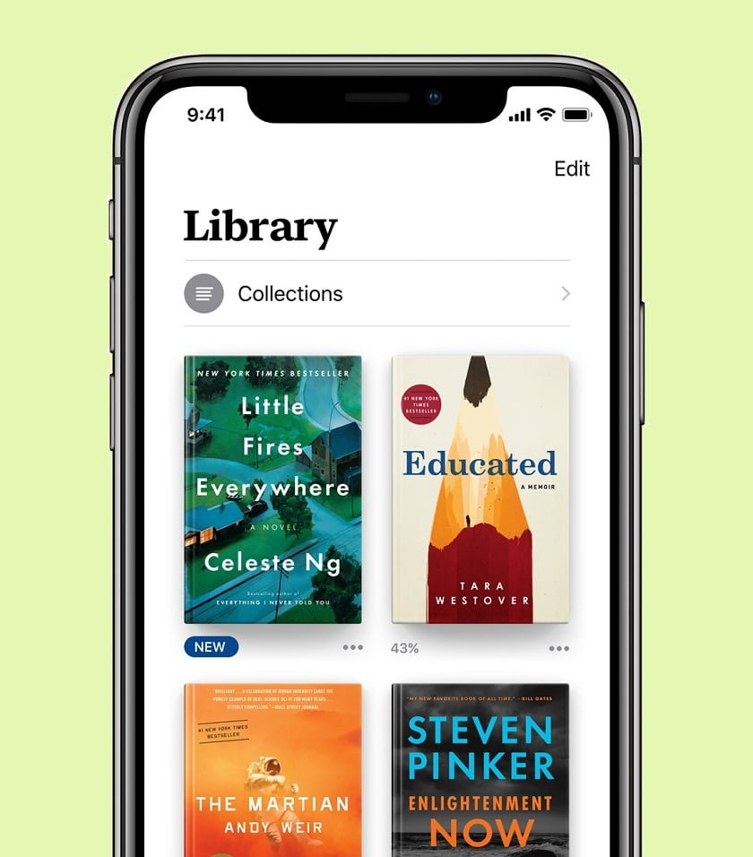 Enjoy Reading with All-New Apple Books App