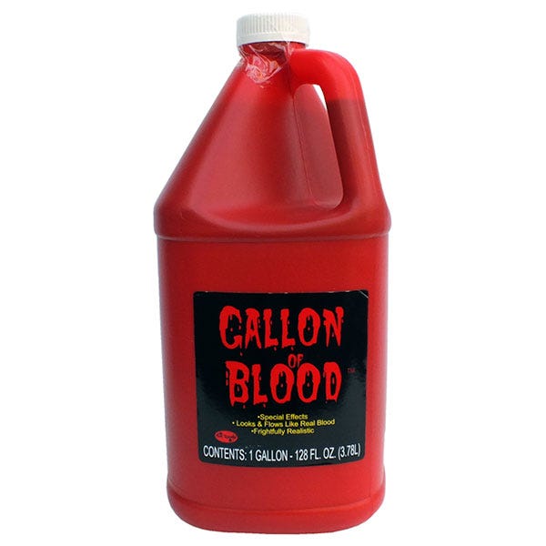ホラー小道具/血液ボトル GALLON OF BLOOD 【不思議雑貨店ネバーランド】