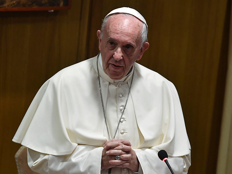 Pope Francis 'happy' to land in Iraq on historic visit