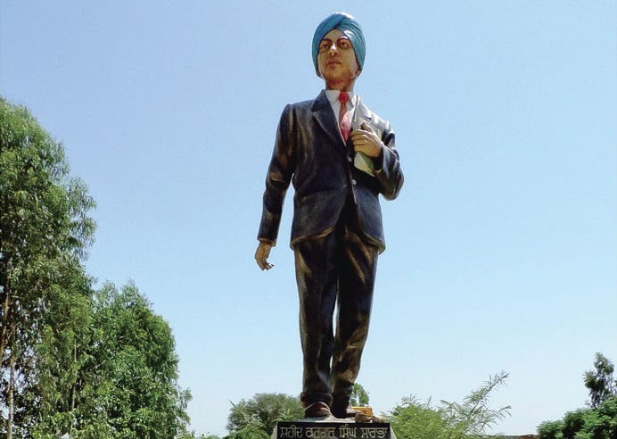 An indian Sikh Revolutionary: Kartar Singh Sarabha's death anniversary