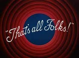 Looney Tunes GIF reading 'That's All, Folks!' | That's a wrap folks...well,  for this week's action anyway! Thank you to everyone who came along to, or  hosted, one of our events. We've