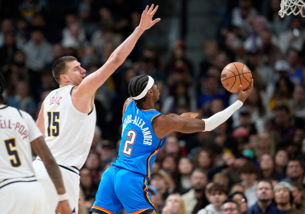 Nikola Jokic, Shai Gilgeous-Alexander ascend to NBA MVP favorites