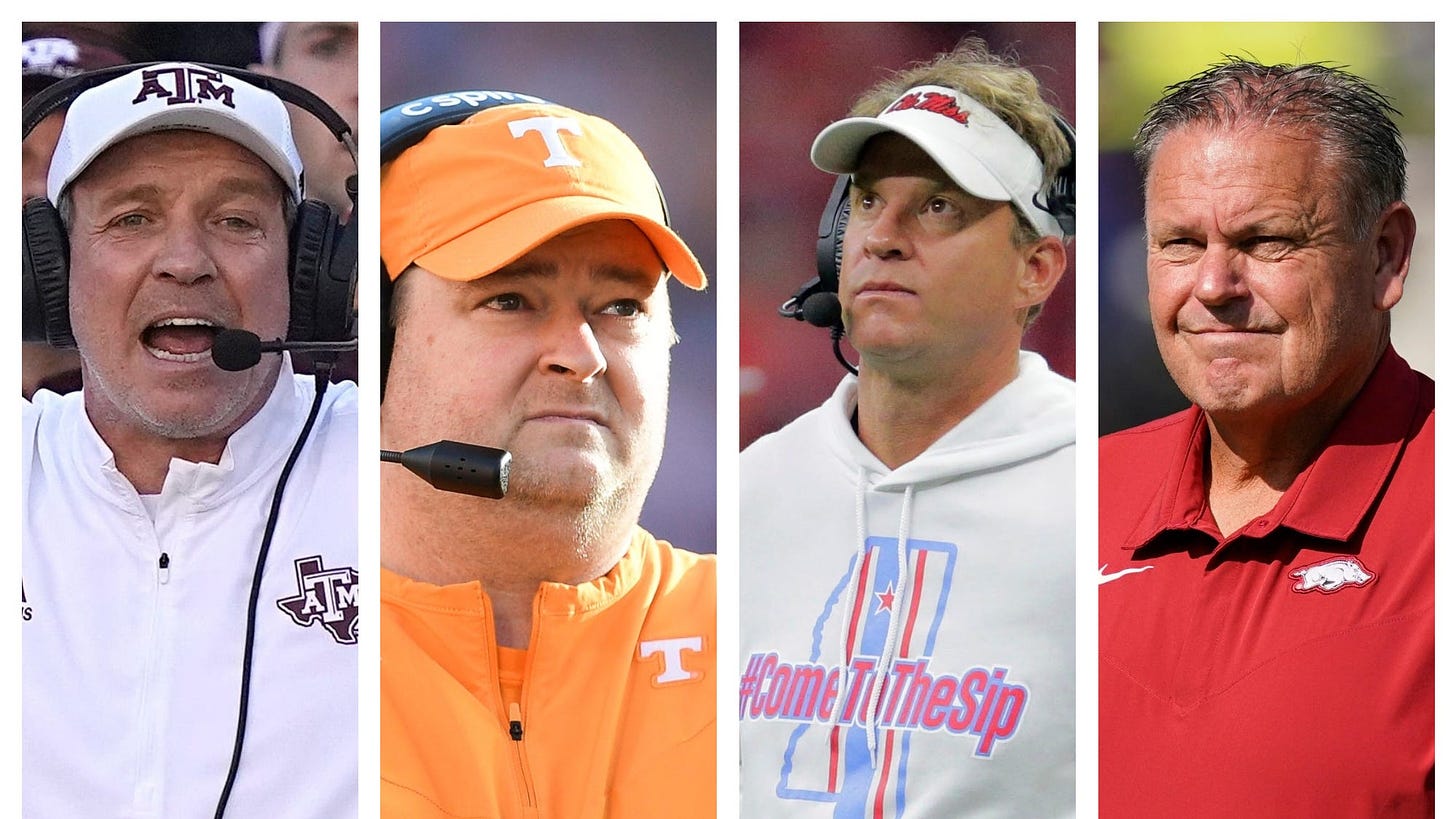 SEC football coaches ranked: Nick Saban leads Kirby Smart; then who?