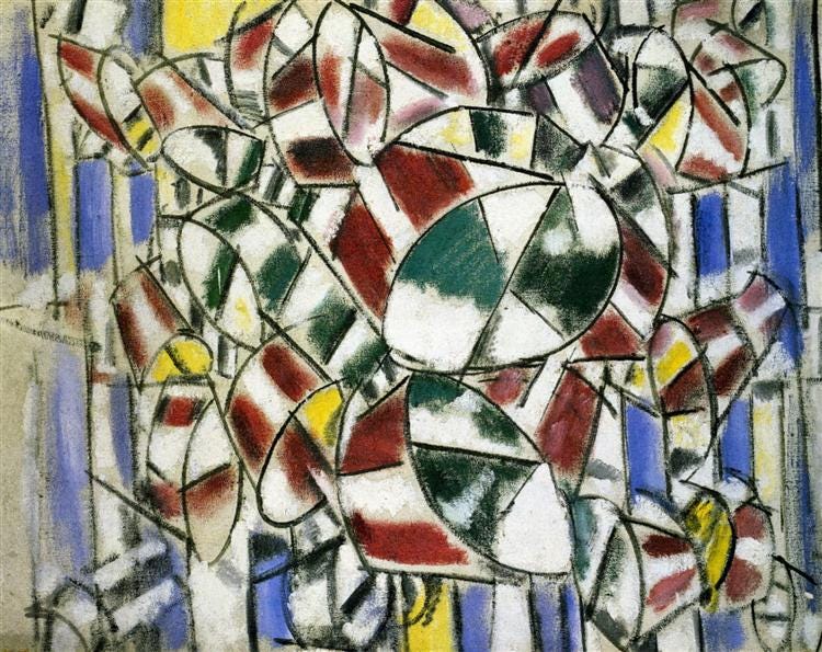 Geometric standards, 1913 - Fernand Leger