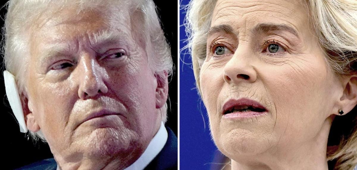 Die verstörenden Gemeinsamkeiten von Trump und von der Leyen - WELT
