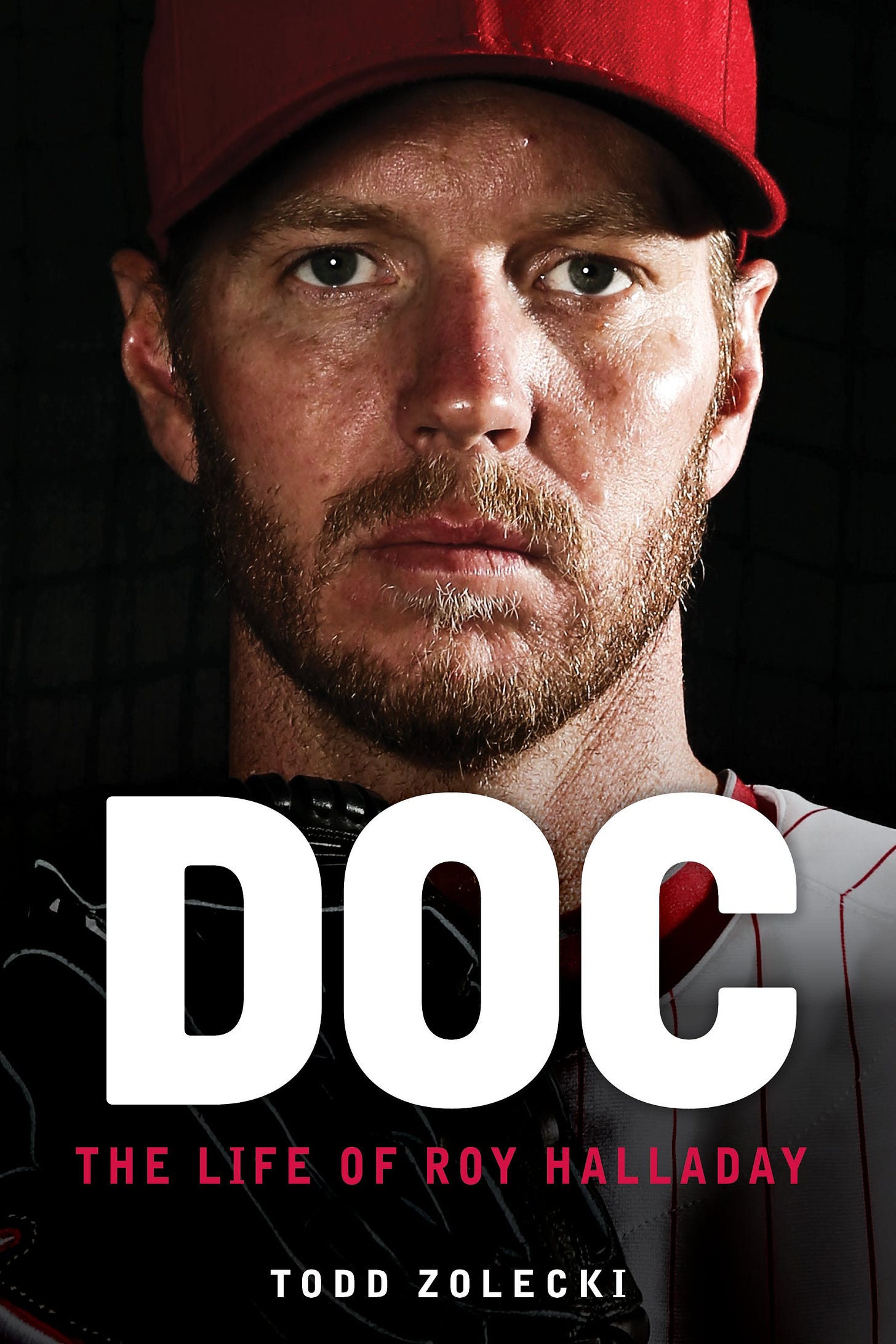 Cover for Doc: The Life of Roy Halladay by Todd Zolecki.