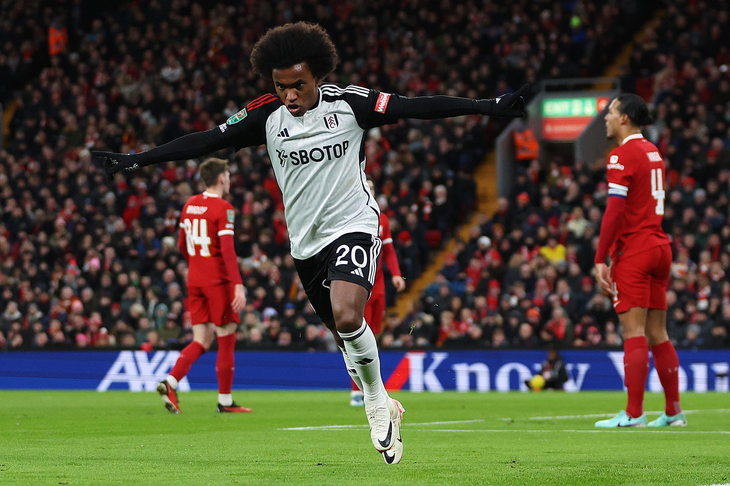 Liverpool 2-1 Fulham - Carabao Cup semi-final LIVE RESULT: Gakpo's strike  sets up tasty second leg at Craven Cottage | The Sun