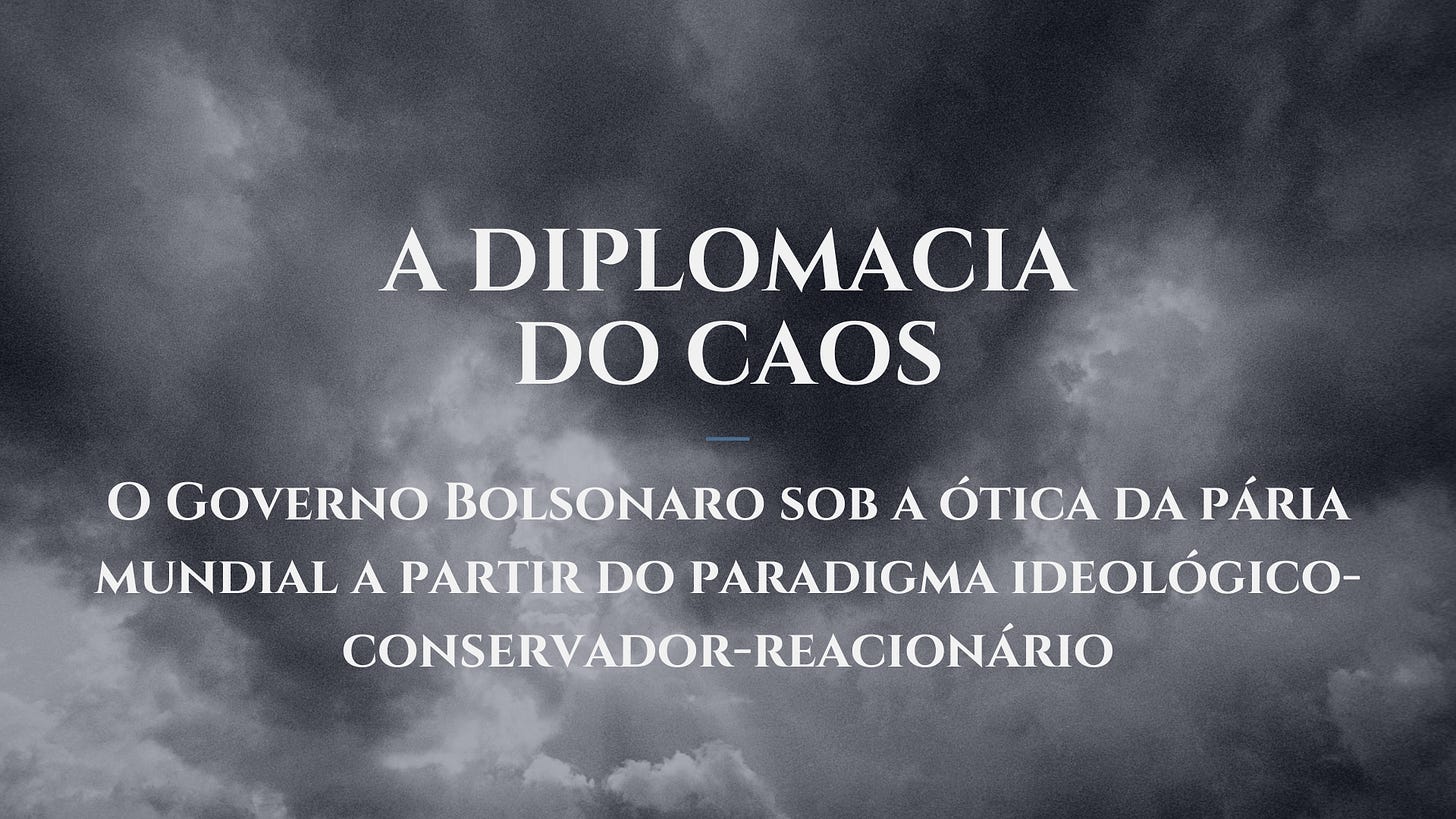 A diplomacia do caos