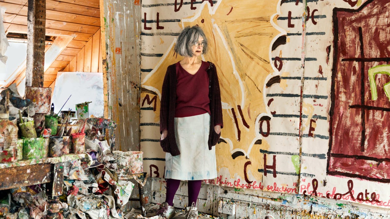 In the studio with Rose Wylie RA | Article | Royal Academy of Arts