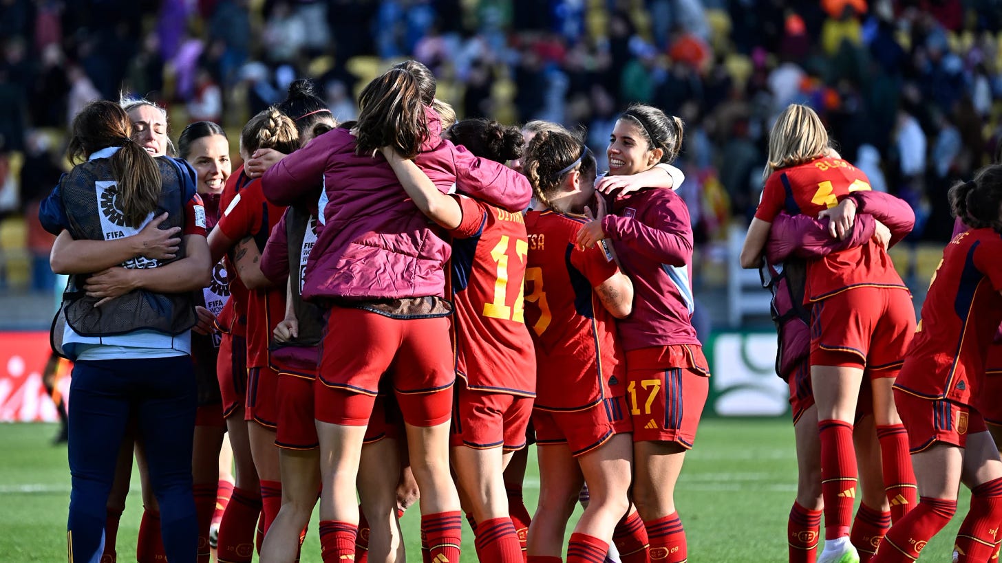 España se clasifica a semifinales del Mundial de fútbol femenino tras  vencer a Países Bajos