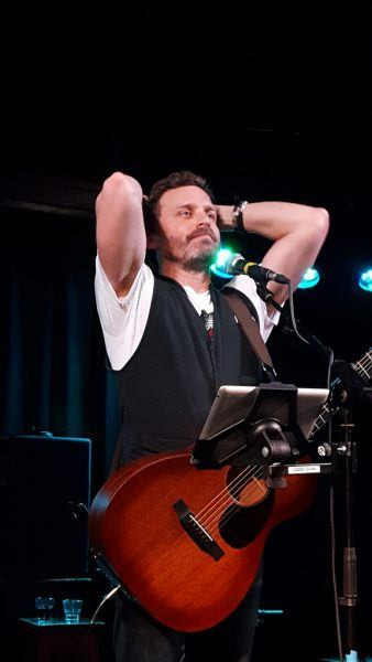 rob benedict performing louden swain