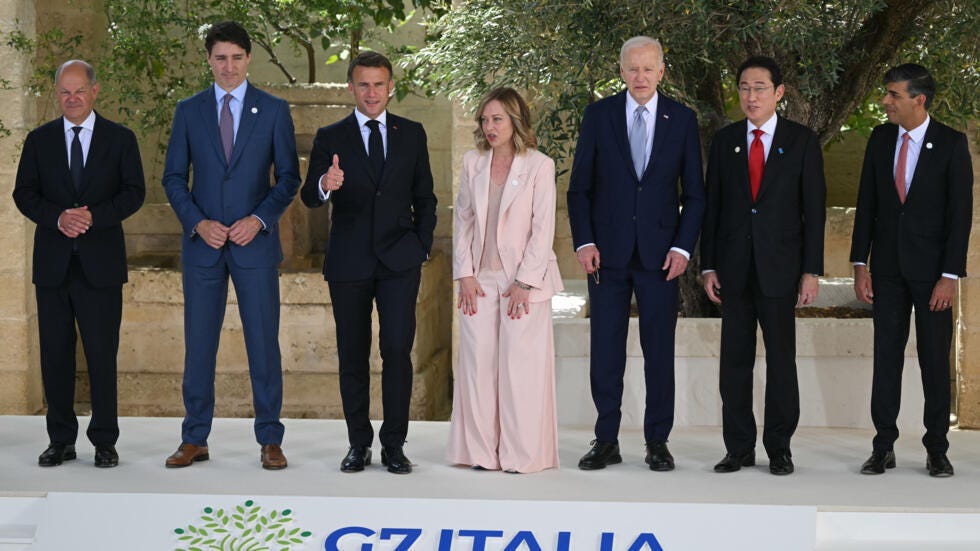 G7 leaders set their sights on migration on final day of summit