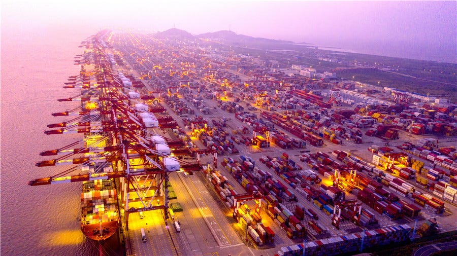 Shanghai port's July throughput sets record |  investinchina.chinadaily.com.cn