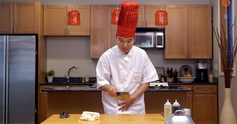 Hibachi Chef Tries To Make Meal On Regular Table » TwistedSifter