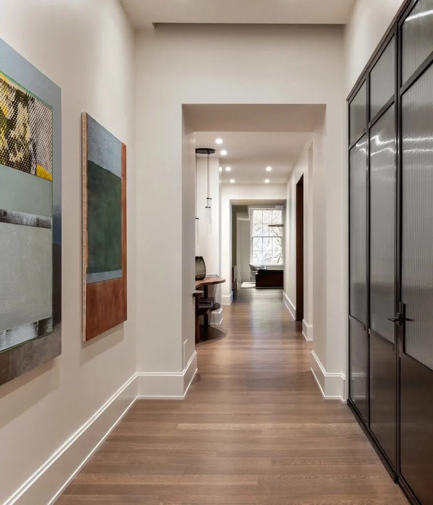 The four-bedroom condo is just under 5,000 square feet. Kate Bellin Contemporary