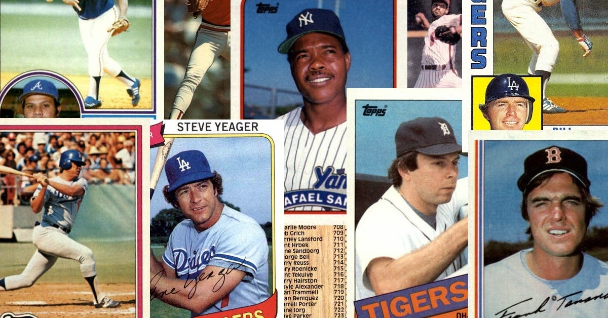 Last 1980s Topps Baseball Cards