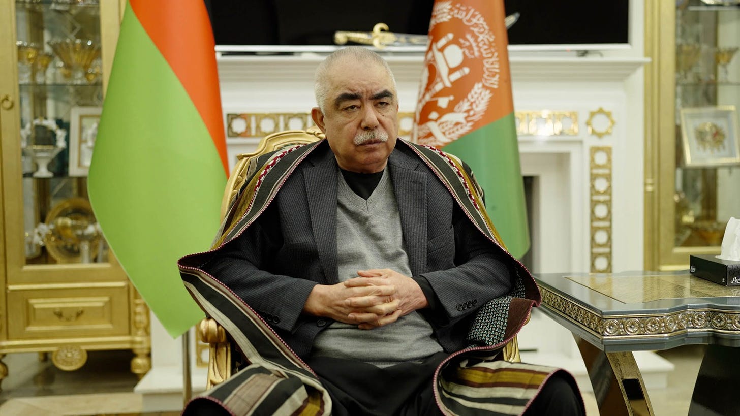 Afghan Warlord Abdul Rashid Dostum: Interview With the Accused War Criminal