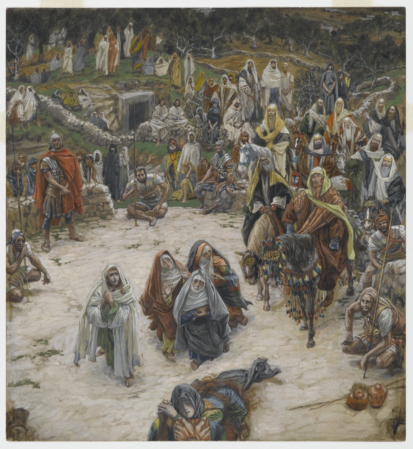 What Our Lord Saw From The Cross - James Tissot (1836-1902)