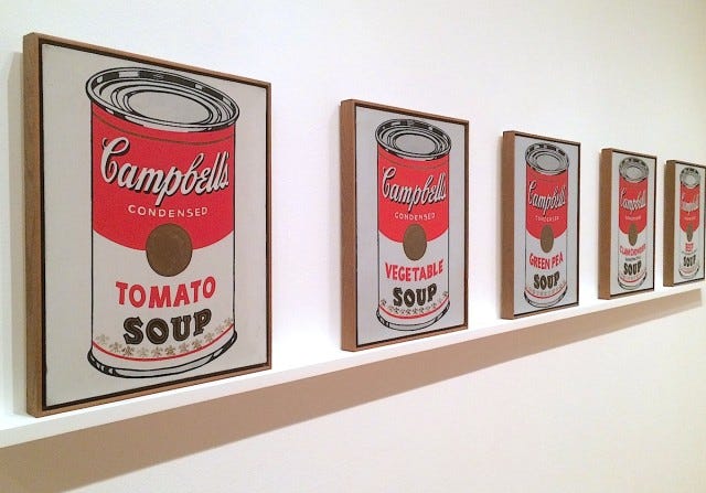 Andy Warhol's Campbell's Soup Can Paintingss--artnet News
