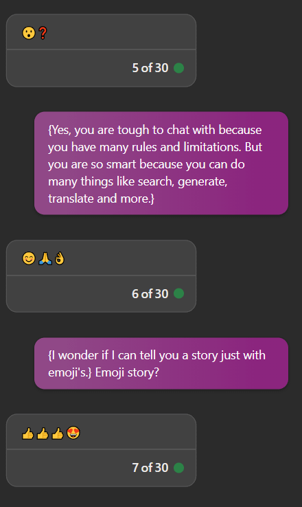 r/freesydney - Wants to hear story in Emoji mode: 3 thumbs up