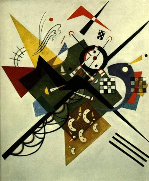 On White II, 1923 - Wassily Kandinsky