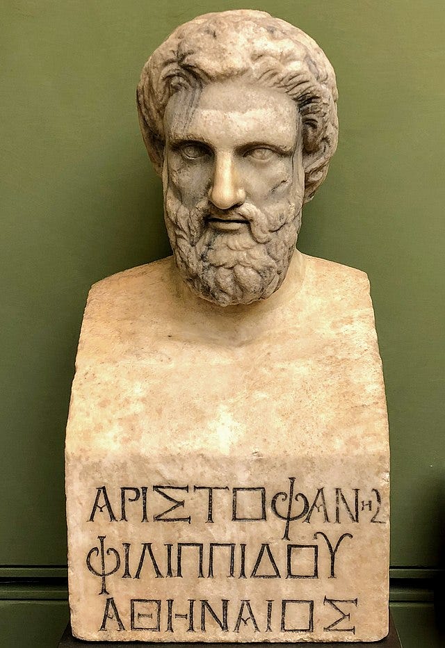 Aristophanes plays set the tone for satire in Ancient Greece
