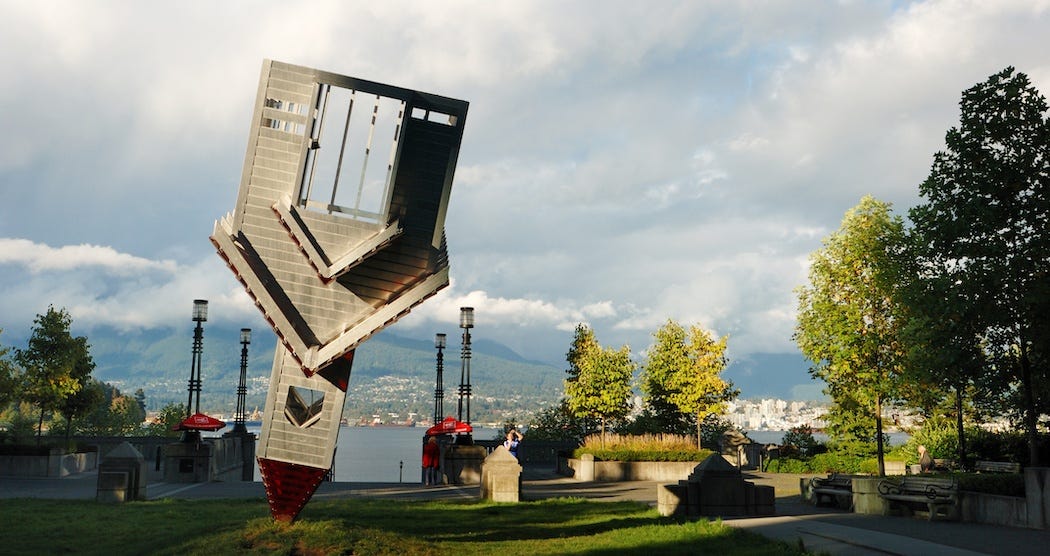 Former Coal Harbour art installation finally settles in Calgary | Urbanized