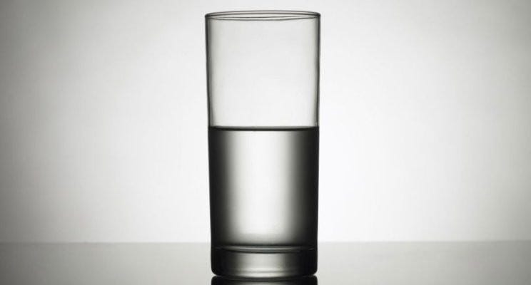 Is the glass half-full or half-empty?
