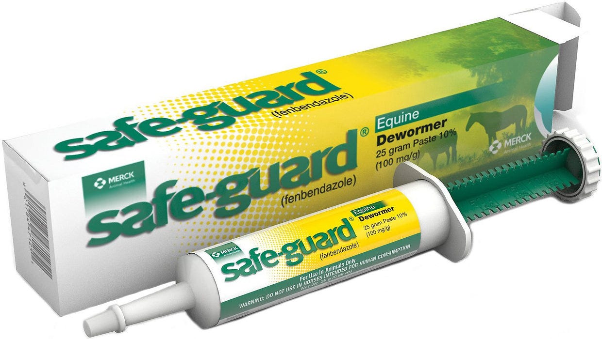 Safe-Guard Equine Dewormer Paste 10% (92 gm.) — PETRX.com