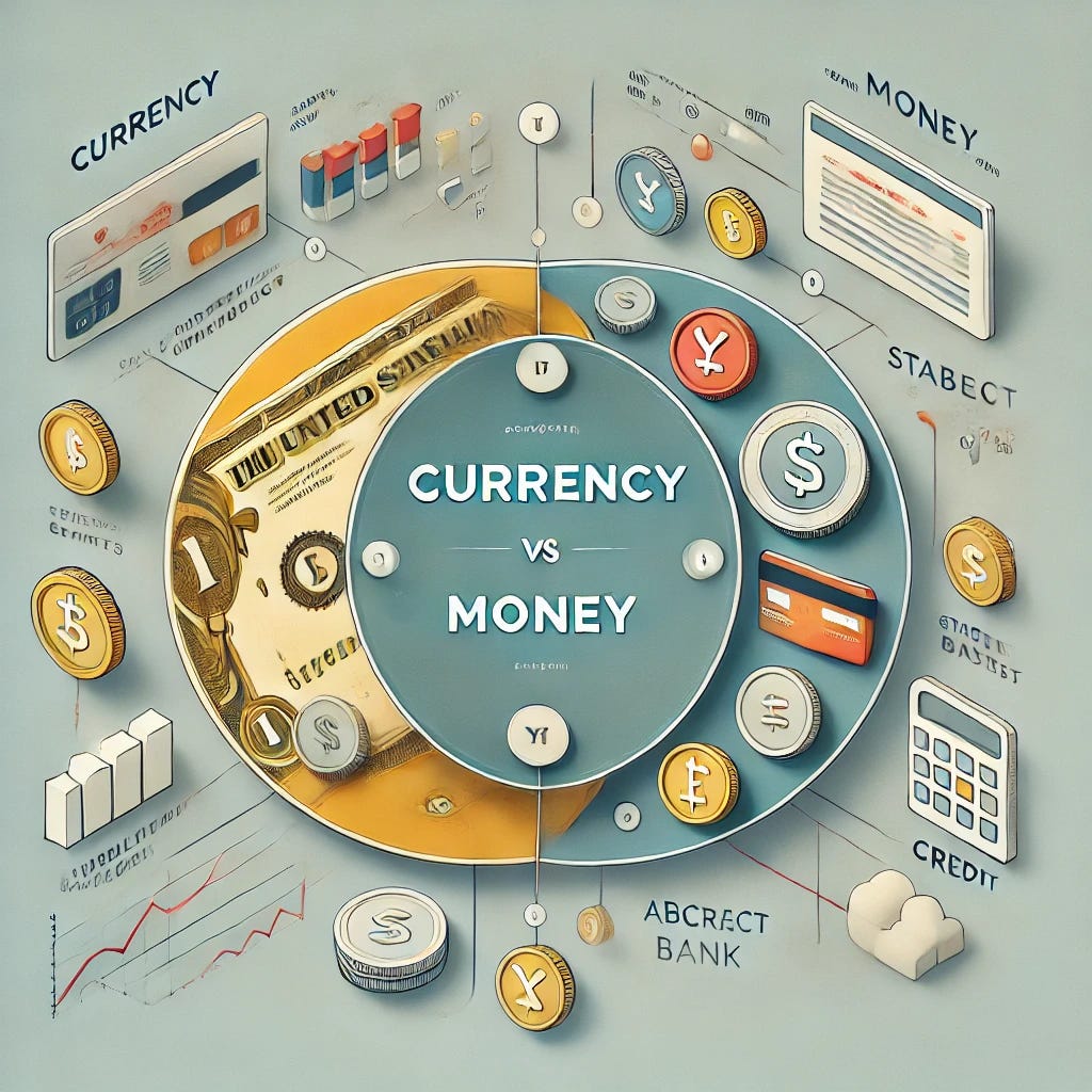 The Relationship Between Currency & Moneye