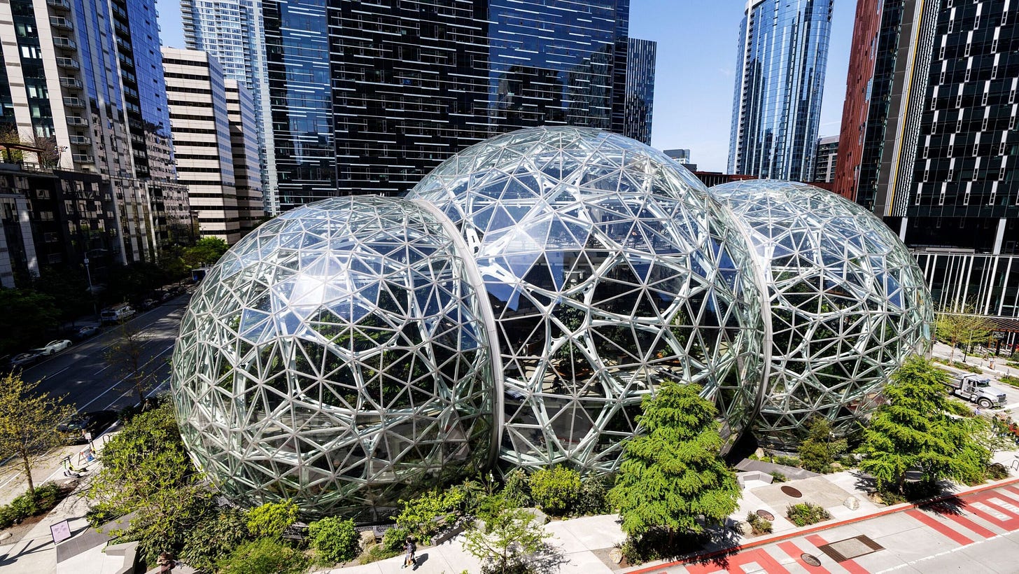 How to tour Seattle offices at Amazon's headquarters