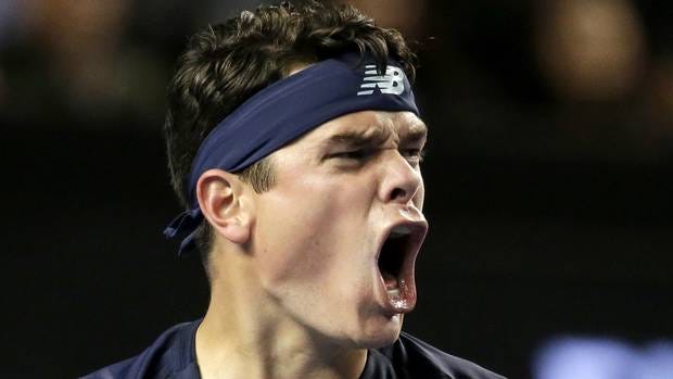 milos raonic beats gilles simon australian open 2017