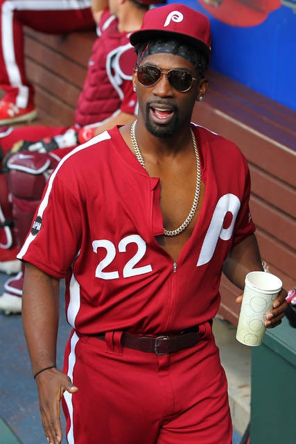 Phillies' Andrew McCutchen channels '70s vibe on retro night | TribLIVE.com