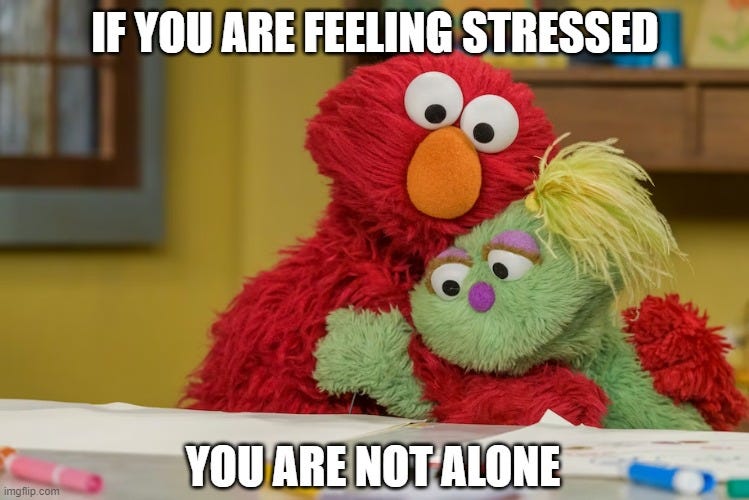 County of Santa Clara on X: "We know a furry red muppet checked in with you  last week and we hope you're doing better. If you're feeling depressed or  down, you are